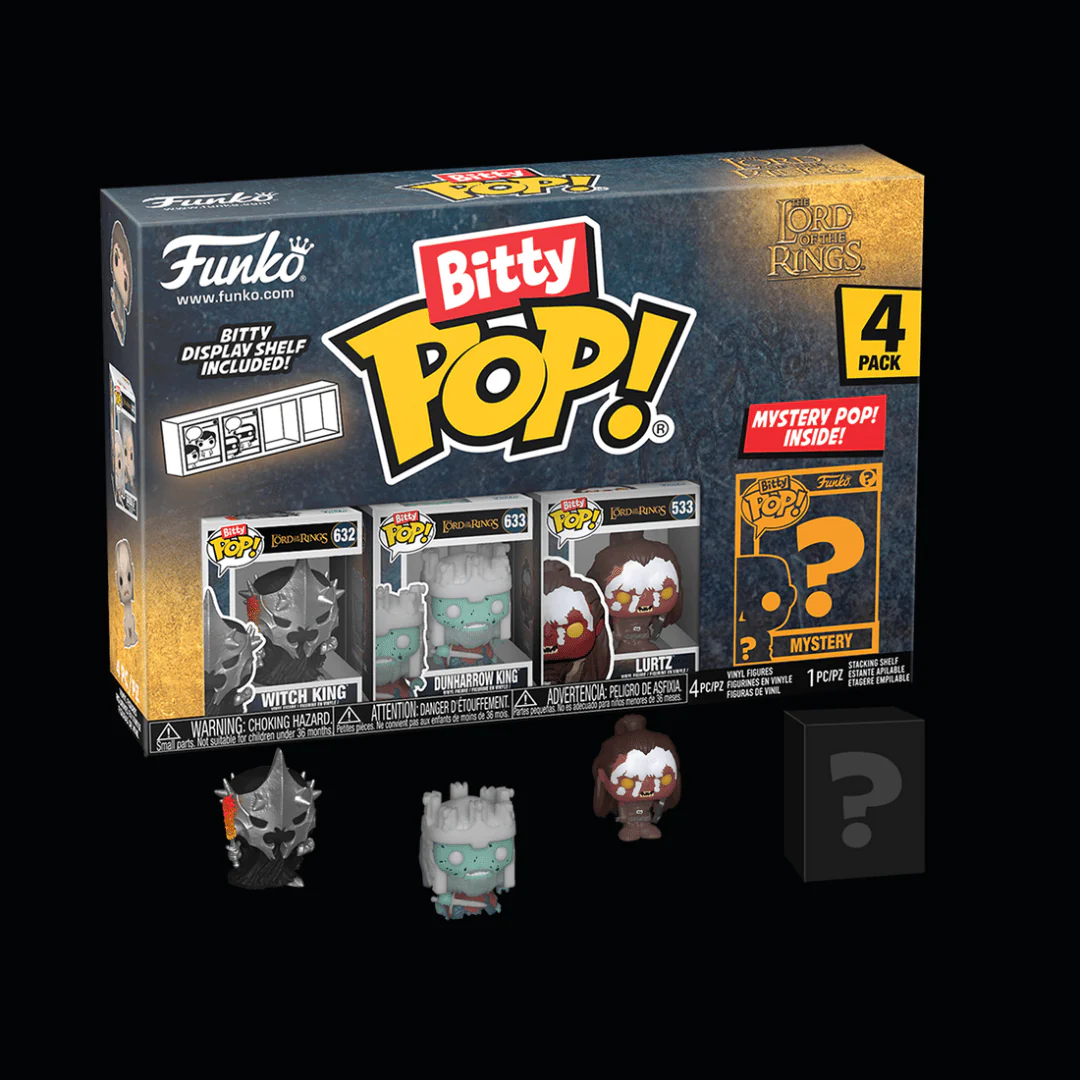 Bitty Pop Roi-Sorcier (pack de 4)