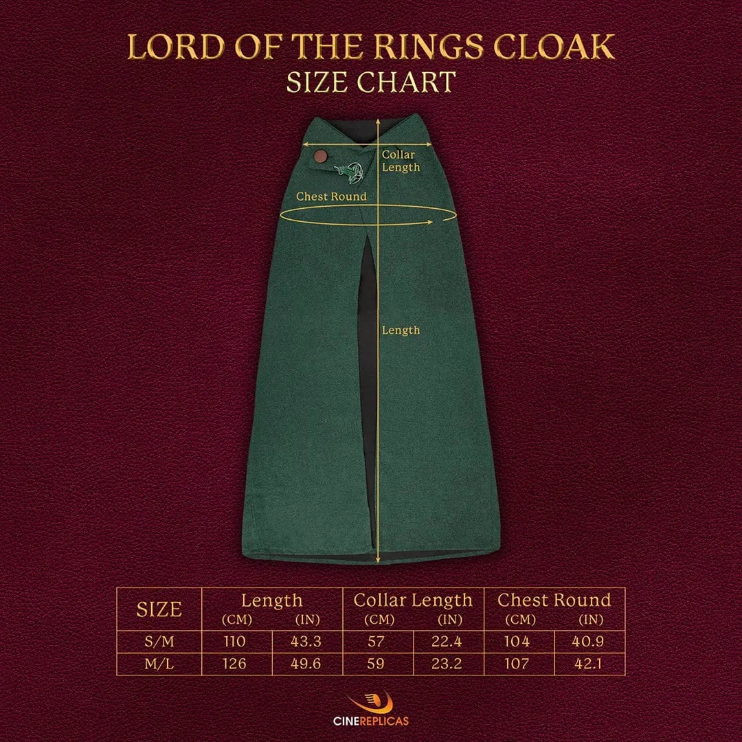 Cape de Hobbit (taille au choix) - Image 6