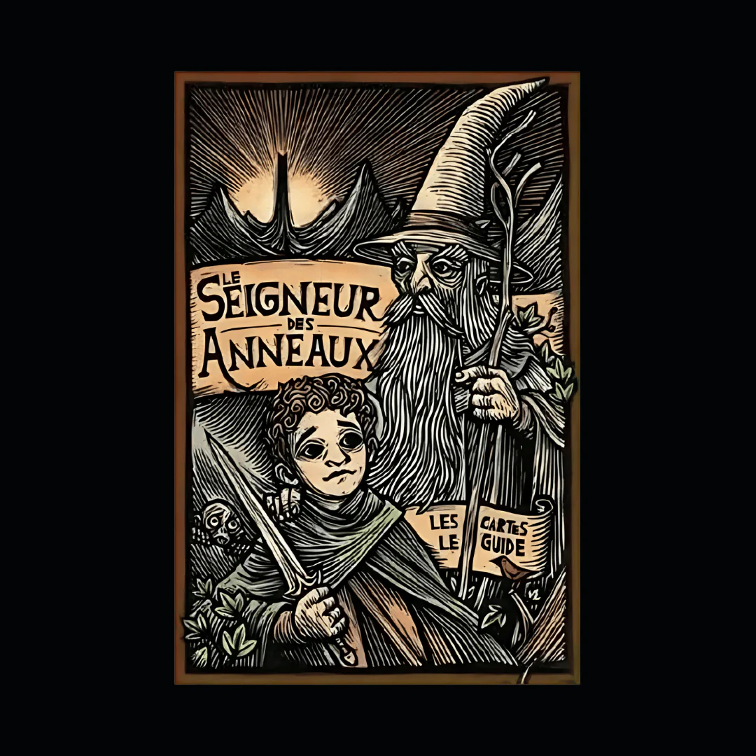 Jeu de tarot officiel Le Seigneur des Anneaux